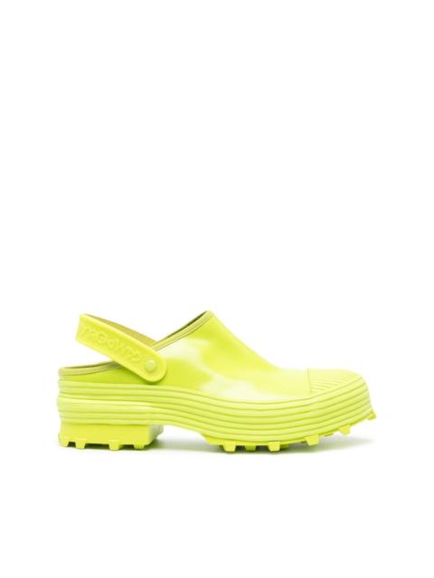 CAMPERLAB Traktori vulcanized leather clogs