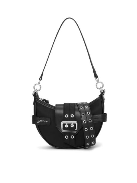GANNI Bucky small nylon crossbody bag