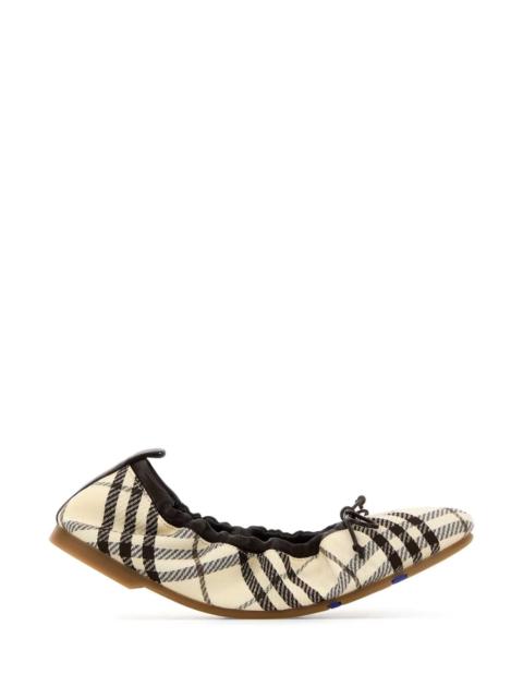 Burberry Burberry Women Embroidered Fabric Ballerinas