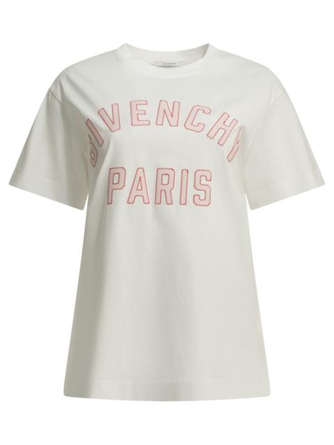 Givenchy Givenchy Paris Crew-neck T-shirt White