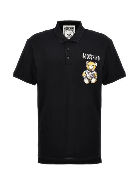 Moschino 'Archive teddy' polo shirt