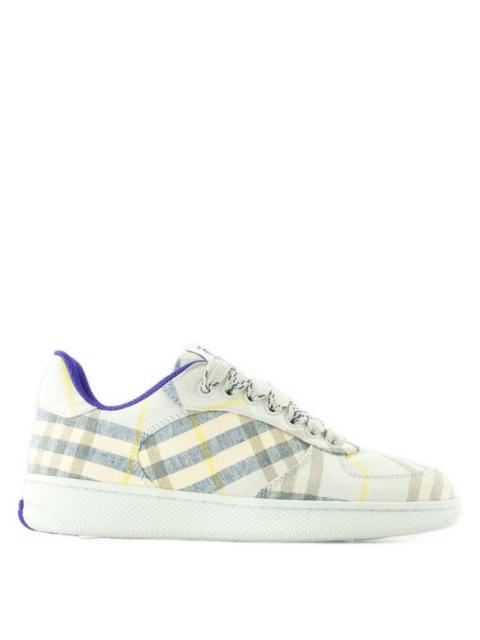 Burberry Burberry Terrace Check Low-Top Sneakers