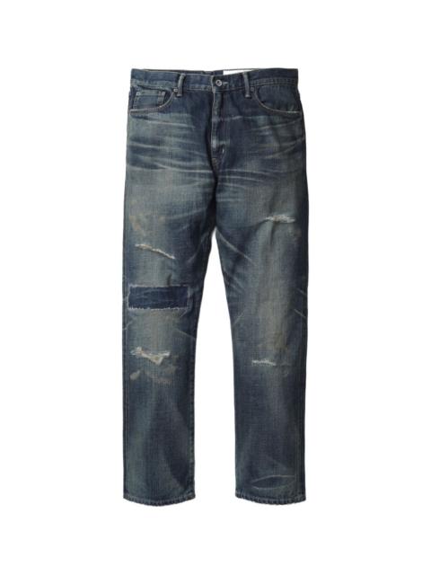NEIGHBORHOOD SAVAGE DISTRESSED JEANS