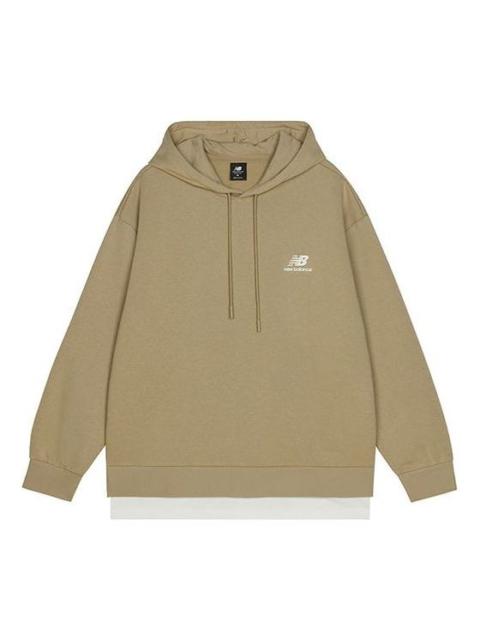 New Balance New Balance Logo Hoodie 'Khaki' AMT13341-HNA