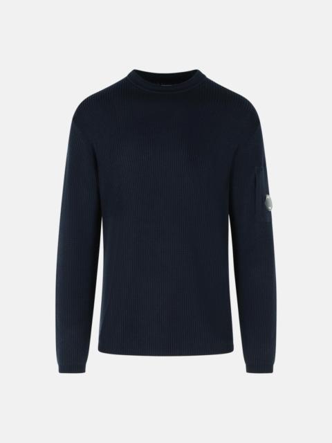 C.P. Company BLUE COTTON SWEATER