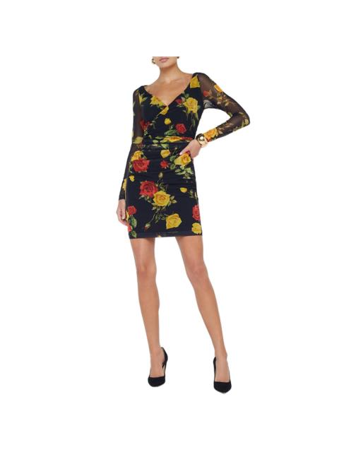 L'AGENCE L'AGENCE Reiner Cross Front Mini Dress