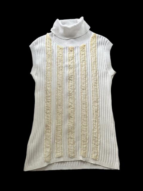 Jean Paul Gaultier Jean Paul Gaultier Vintage Cut Lace Knit Vest