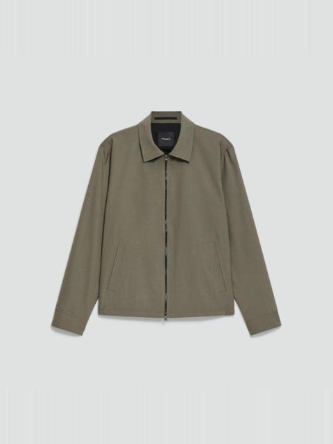 Theory Blouson Zip Jacket in Motion Wool