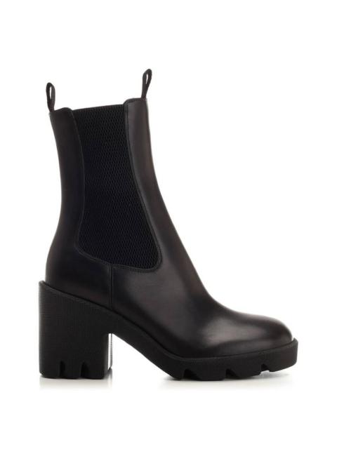 Burberry Burberry Leather Stride Eden Chelsea Boots