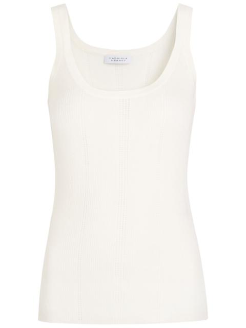 GABRIELA HEARST Gabriela Hearst Lucy Pointelle Wool Tank