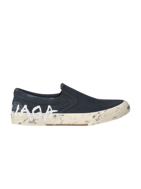BALENCIAGA Balenciaga Wmns Paris Slip On 'Graffiti - Black'