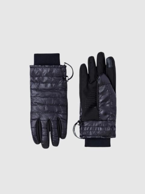 MACKAGE ALFIE RE-STOP foil glove with bungee cuff