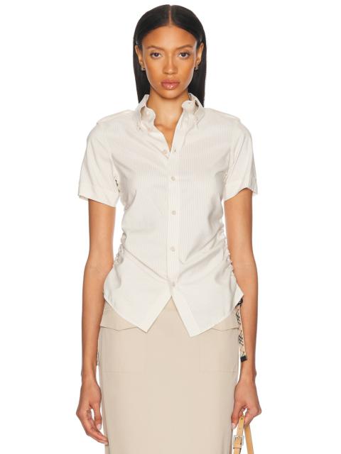 Burberry Button Up Top
