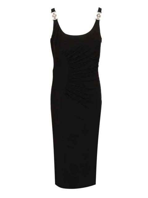 VERSACE Cocktail Dress Responsible Stretch Crepe Jersey Dresses Black