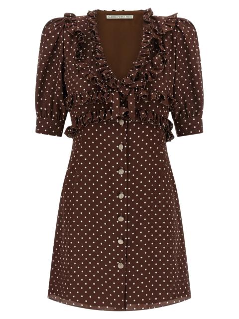 Alessandra Rich Alessandra Rich Women 'Polka Dot Mini' Dress