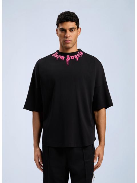 Palm Angels Palm Angels Men Curved Logo T-Shirt