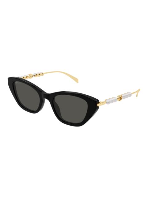 GUCCI Gucci Grey Cat Eye Ladies Sunglasses GG1968S 001 50