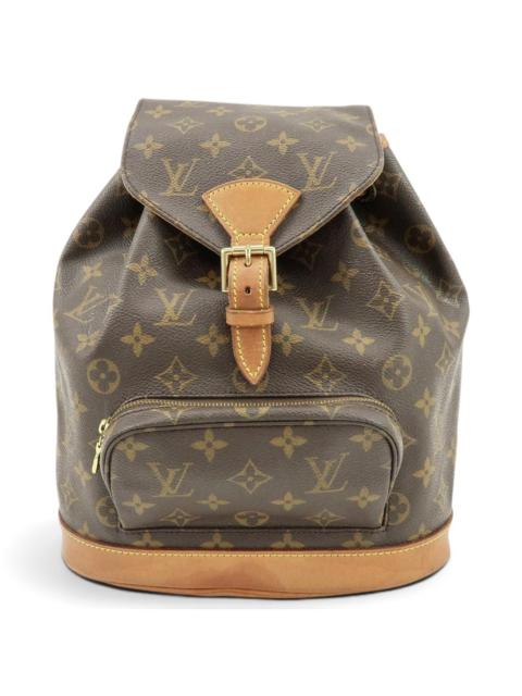 Louis Vuitton Montsouris leather backpack