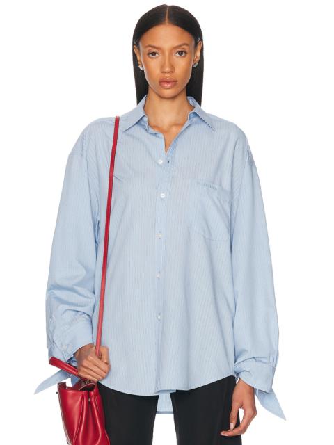 Knotted Cuff Blouse