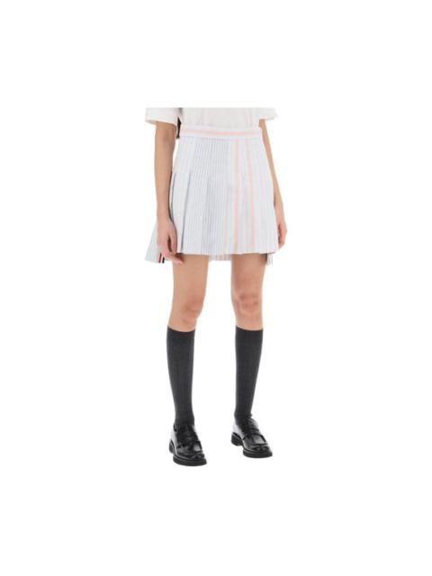 Thom Browne Thom browne funmix striped oxford mini skirt Size EU 42 for Women