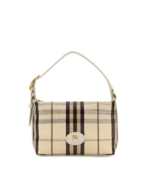 Burberry BURBERRY Horseshoe Ivory Top Handle Bag New & Authentic