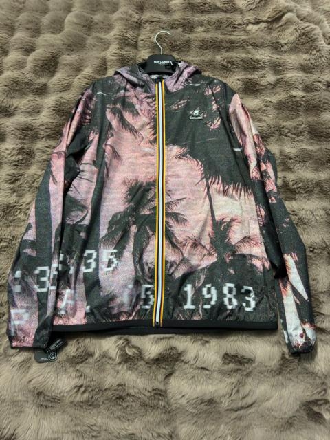 SAINT LAURENT Saint Laurent (YSL) Brand-New Palm Tree Collaboration Jacket