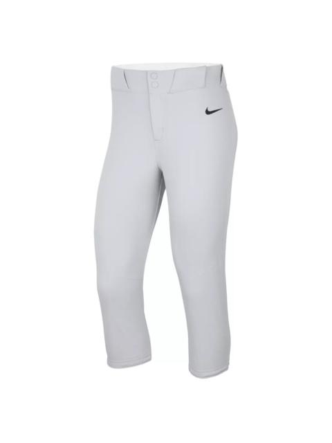 Nike Women's Vapor Select 2 Softball Pants-Grey/Black