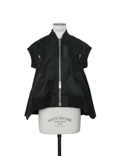 sacai Nylon Twill x Wool Suiting Vest