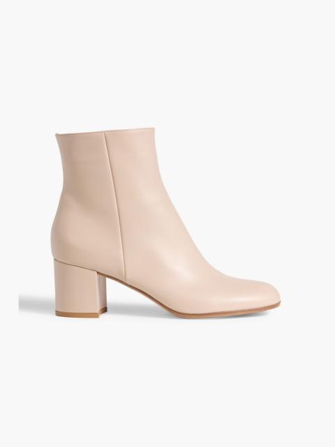 Gianvito Rossi Margaux leather ankle boots