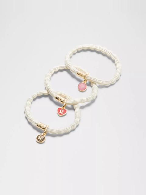 lululemon Charm Hair Ties *3 Pack
