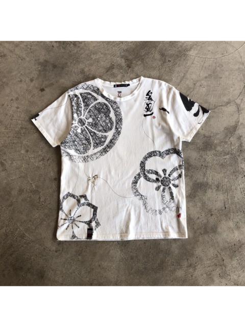 Other Designers Japanese Brand - SANMARUICHI Co, Ltd Rare Frog Logo Japanese Motif T-Shirt