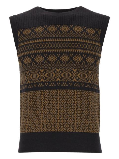 Dries Van Noten Dries Van Noten Men Mekele Knitted Vest