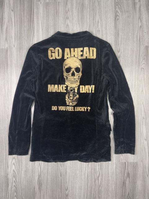 Hysteric Glamour Make My Day Valvet Hysteric Glamour bondage Jacket