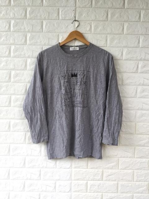Jean Michel Basquiat - pop art longsleeve tshirt