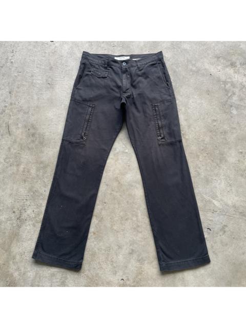 Other Designers Japanese Brand - Vintage Japanese Brand Black Tactical Cargo Pants W33x33.5