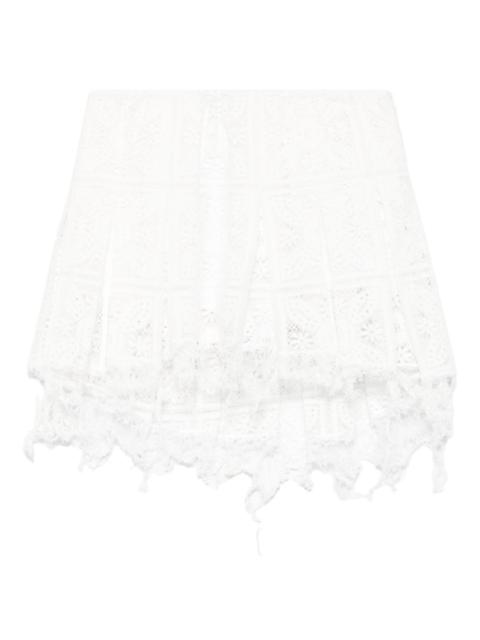 Loewe Loewe Paula's Ibiza Women Cotton Mini Skirt