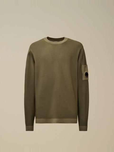 C.P. Company Merino Wool Crewneck Lens Sweater