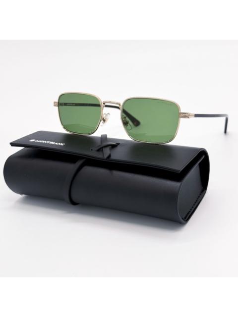 Montblanc NEW MONTBLANC SUNGLASSES MEN BLACK/GREEN MB0339S 002 EYEWEAR