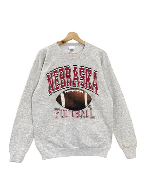 Other Designers Vintage - 90s Nebraska Football Crewneck SweatshirtSize M