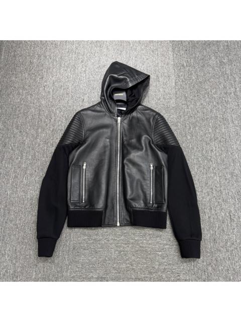 Givenchy Givenchy Sheepskin Patchwork Space Cotton Motorcycle Coat