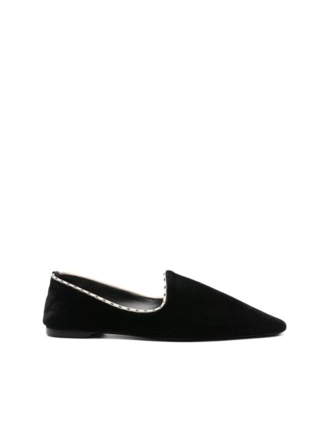 velvet flats