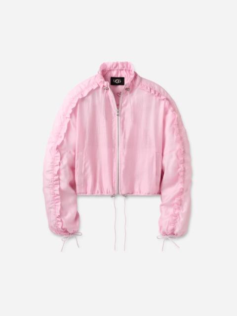 UGG ® Areum Jacket Tencel Tops in Dusty Lilac