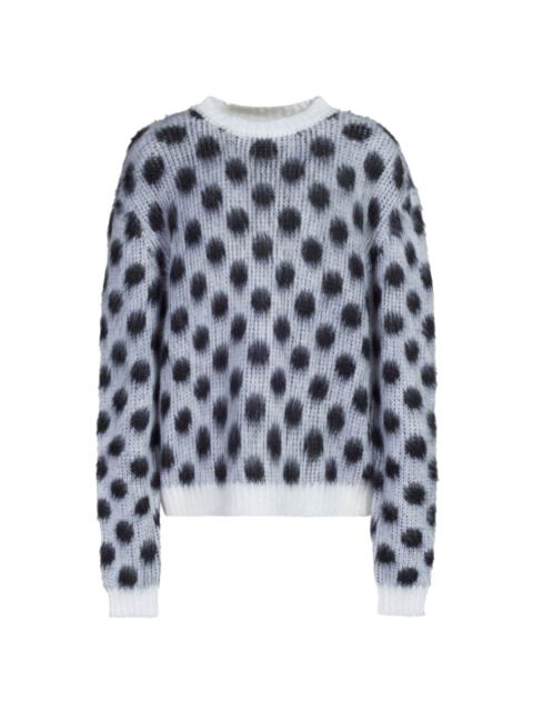 Marni polka-dot crewneck jumper