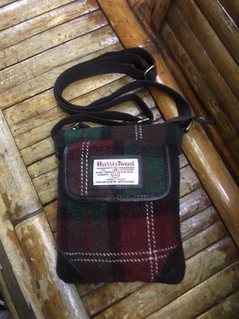 Other Designers Harris Tweed - HARRIS TWEED SLING BAG TARTAN WOOL