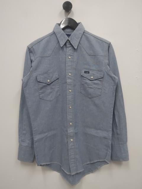 Archival Clothing - Vintage wrangler Made in USA western shirt