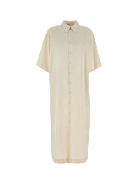 Carven Carven Women Ivory Satin Shirt Dress