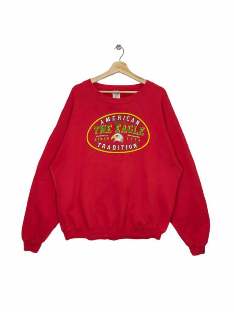 Other Designers Jerzees × Vintage - Vintage 90s American Traditional Sweatshirt