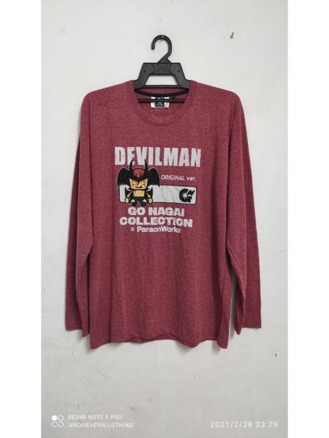 Other Designers Japanese Brand - DEVILMAN Go Nagai Collection X Panson work OG Merch tee