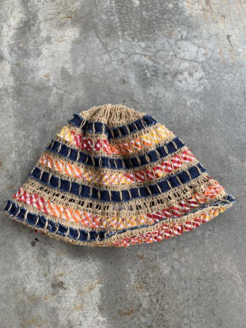 Other Designers Japanese Brand - DaidenMacho Made In Japan Patchwork Bucket Hat