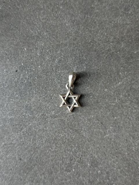 Chrome Hearts RARE! Chrome Hearts Star of David SML Pendant